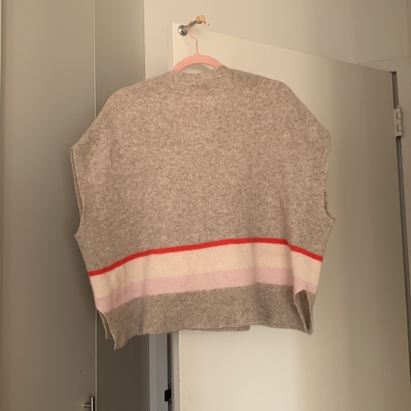 🥂Cashmere Vest Poncho from White+Warren - Picture 6 of 8